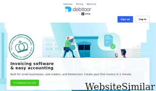 debitoor.com Screenshot