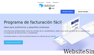 debitoor.es Screenshot