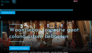 deblauwetijger.com Screenshot