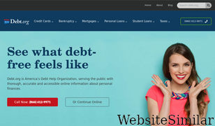 debt.org Screenshot