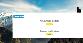 decathlon.ch Screenshot