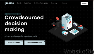 decide.dev Screenshot