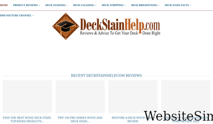 deckstainhelp.com Screenshot