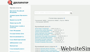 declarator.org Screenshot