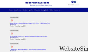 decorahnews.com Screenshot