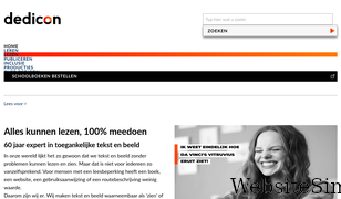 dedicon.nl Screenshot