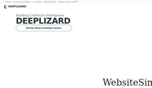 deeplizard.com Screenshot