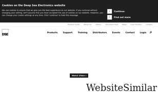 deepseaelectronics.com Screenshot