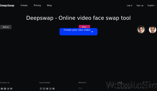 deepswap.ai Screenshot