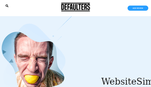 defaulters.com Screenshot
