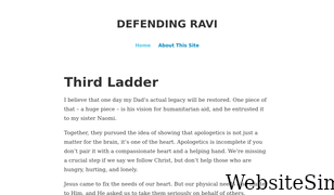 defendingravi.com Screenshot