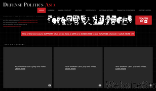 defensepoliticsasia.com Screenshot