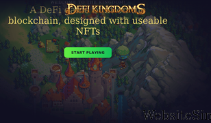 defikingdoms.com Screenshot