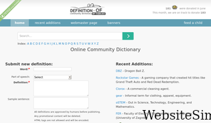 definition-of.com Screenshot