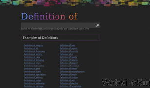 definition.com.co Screenshot
