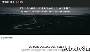 degreequery.com Screenshot