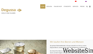degussa-goldhandel.ch Screenshot