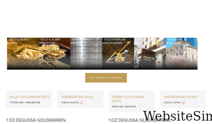 degussa-goldhandel.de Screenshot