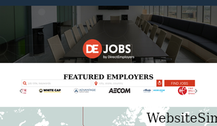 dejobs.org Screenshot