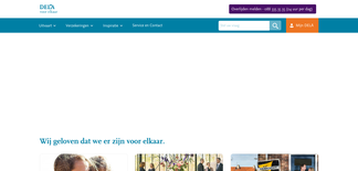 dela.nl Screenshot