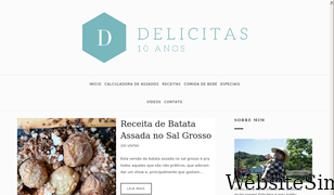 delicitas.com.br Screenshot