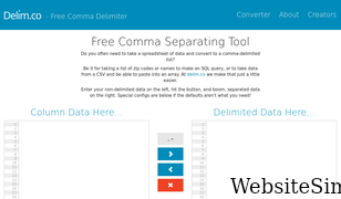 delim.co Screenshot