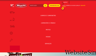 dellavia.com.br Screenshot