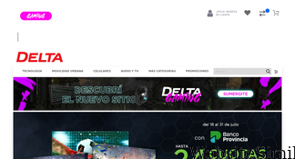 delta.com.ar Screenshot