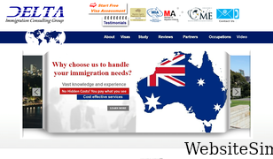 deltaimmigration.com.au Screenshot