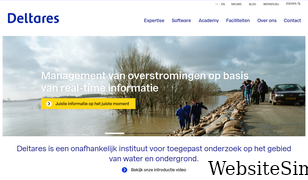 deltares.nl Screenshot