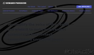 demandprogress.org Screenshot
