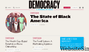 democracyjournal.org Screenshot