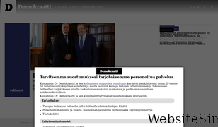 demokraatti.fi Screenshot