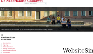 denederlandsegrondwet.nl Screenshot