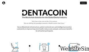 dentacoin.com Screenshot