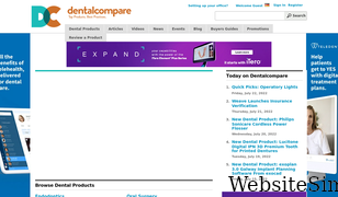 dentalcompare.com Screenshot