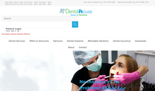 dentalhousemi.com Screenshot