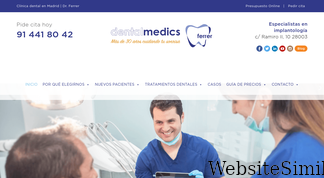 dentalmedics.es Screenshot