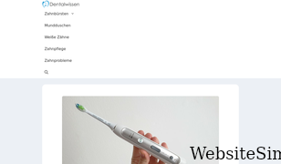 dentalwissen.com Screenshot