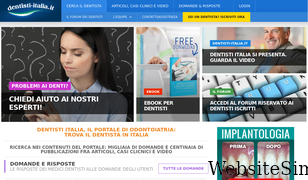 dentisti-italia.it Screenshot