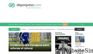 deporpress.com Screenshot