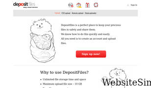 depositfiles.org Screenshot