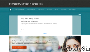 depression-anxiety-stress-test.org Screenshot