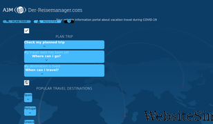 der-reisemanager.com Screenshot