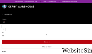 derbywarehouse.com Screenshot