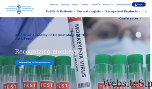 dermatology.ca Screenshot