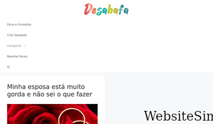 desabafa.com Screenshot
