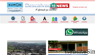 descalvadonews.com.br Screenshot
