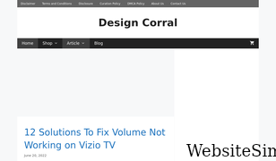 designcorral.com Screenshot