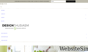 designthusiasm.com Screenshot